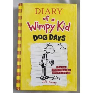 Diary of a Wimpy Kid Dog Days by Jeff Kinney, Hardcover - VERY GOOD